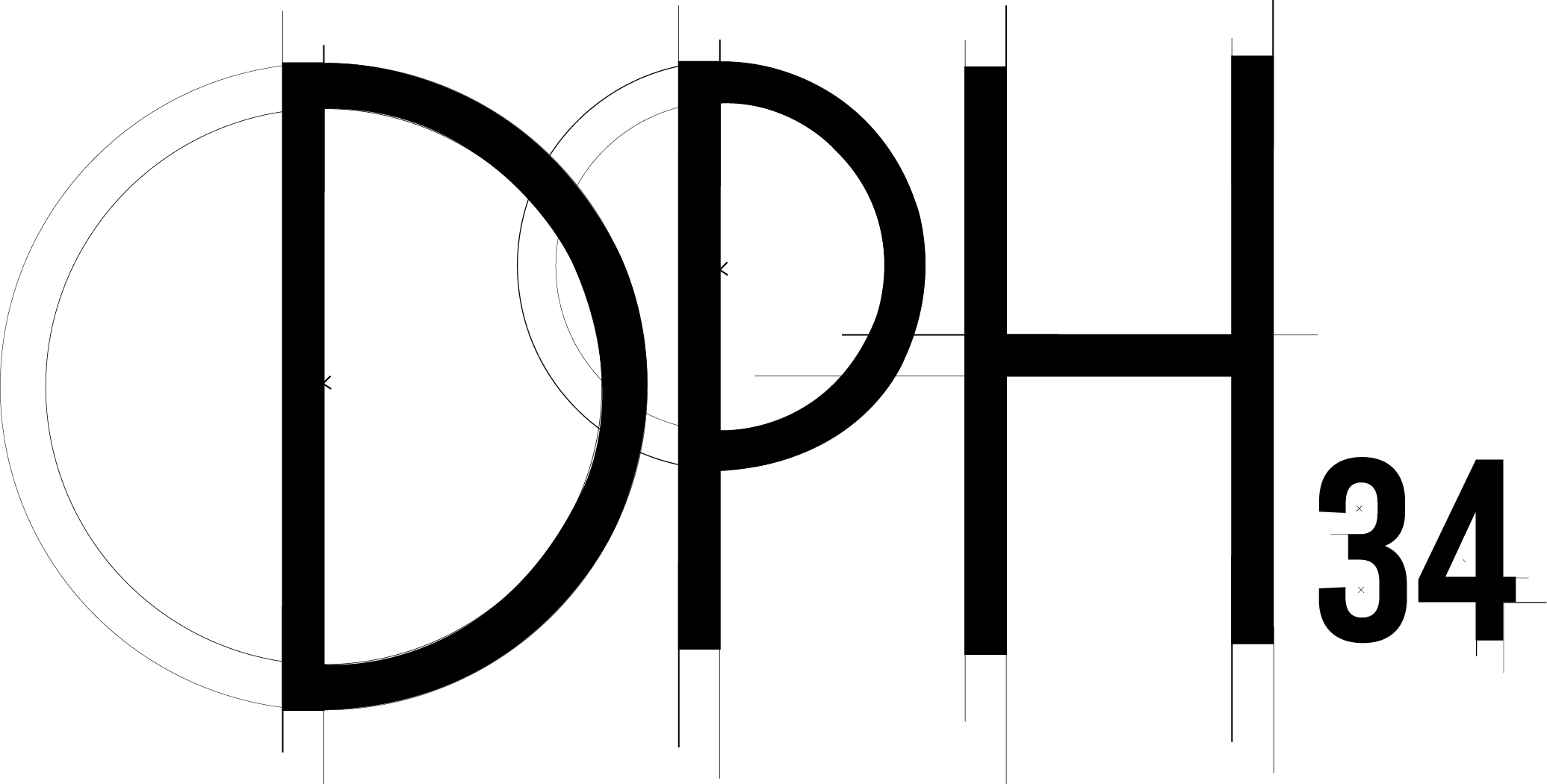 DPH34 logo noir